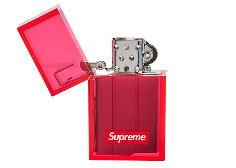 Supreme Tsubota Pearl Hard Edge Lighter Neon Pink