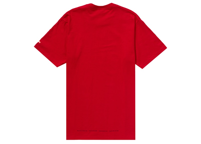 Supreme Tunnel Tee Red