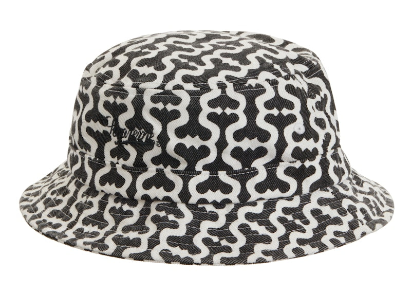 Supreme Twill Crusher Black Monogram