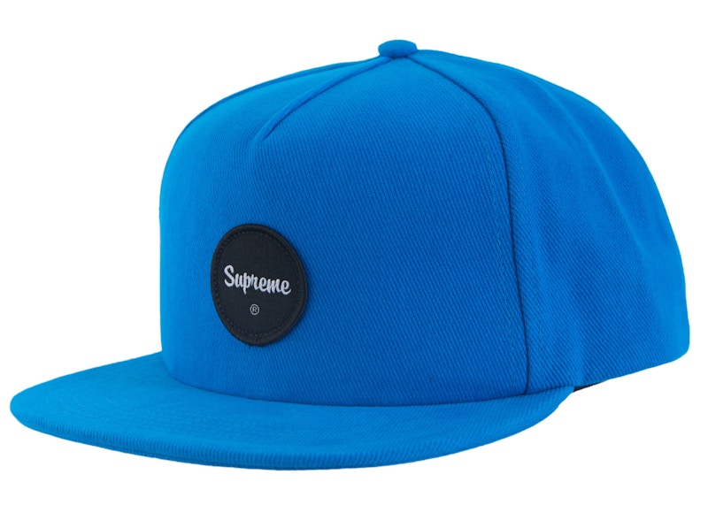 Supreme Twill Patch 5-Panel Bright Blue