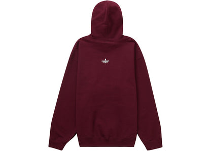 Supreme UNDERCOVER Anti You Hooded Sweatshirt Burgundy