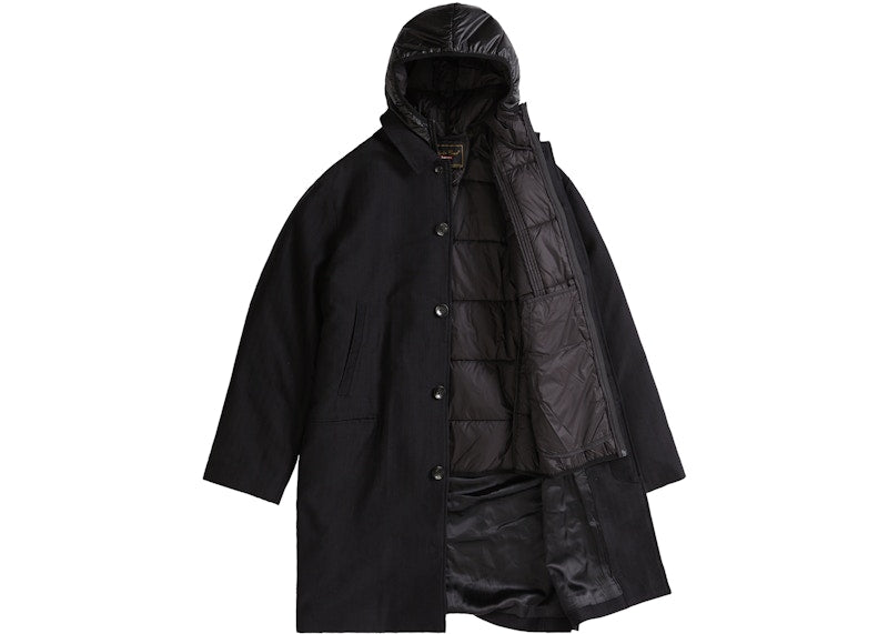 Supreme UNDERCOVER Trench Puffer Jacket Black