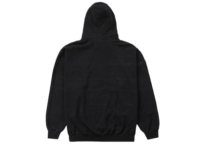 Supreme UNDERCOVER Zip Up Hooded Sweatshirt Black