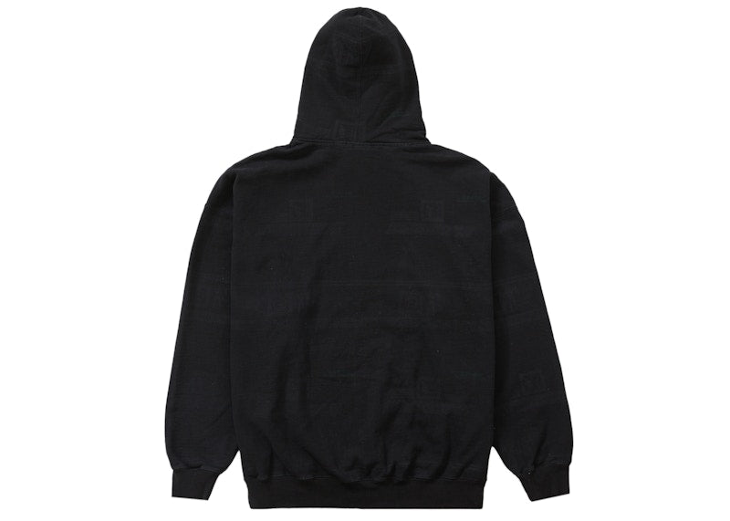 Supreme UNDERCOVER Zip Up Hooded Sweatshirt Black