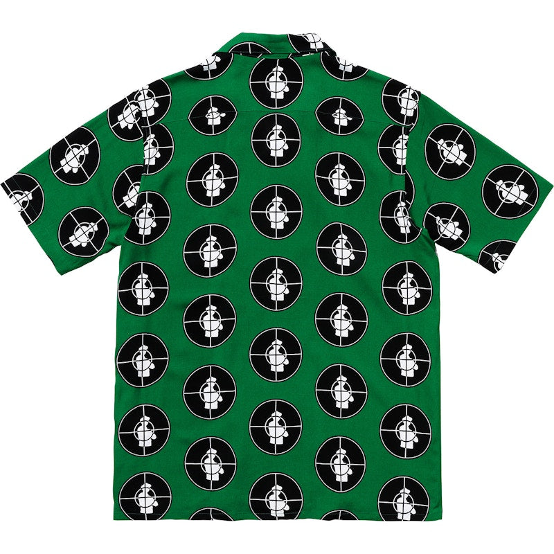 Supreme UNDERCOVER/Public Enemy Rayon Shirt Green