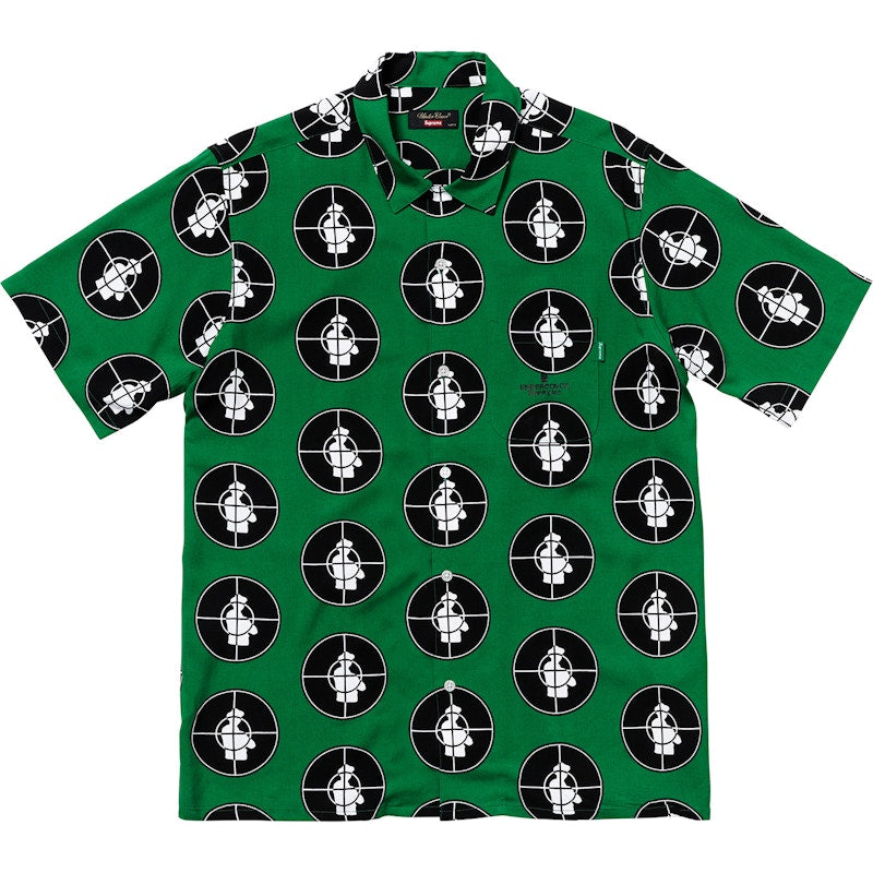Supreme UNDERCOVER/Public Enemy Rayon Shirt Green