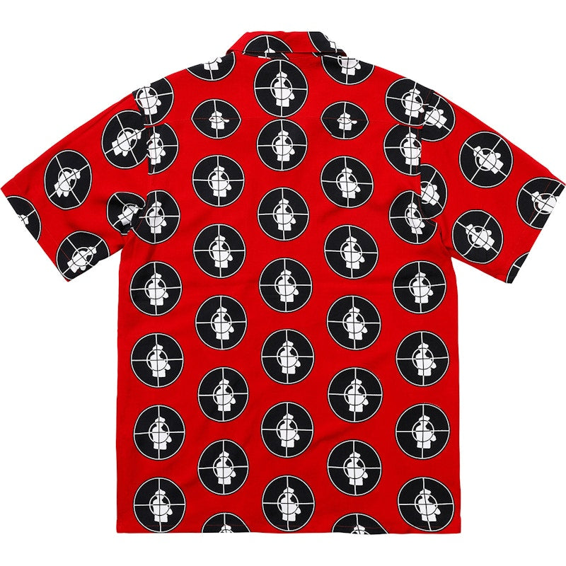 Supreme UNDERCOVER/Public Enemy Rayon Shirt Red