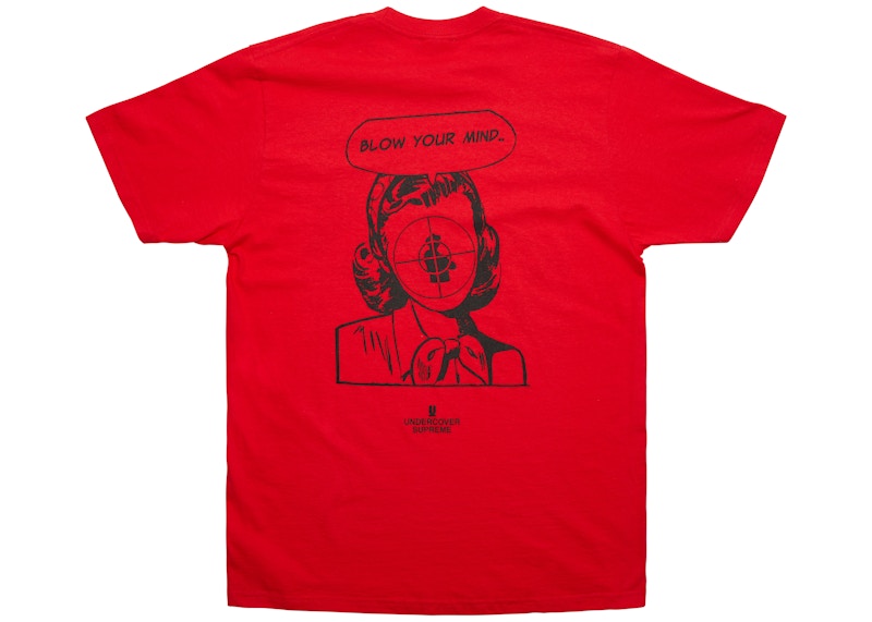 Supreme UNDERCOVER/Public Enemy Tee Red