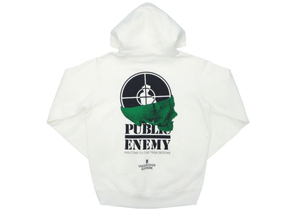 Supreme UNDERCOVER/Public Enemy Terrordome Hooded Sweatshirt White