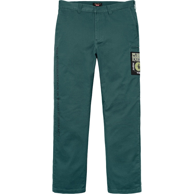 Supreme UNDERCOVER/Public Enemy Work Pant Dusty Teal