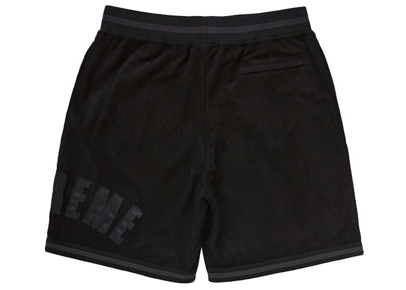 Supreme Ultrasuede Mesh Short Black
