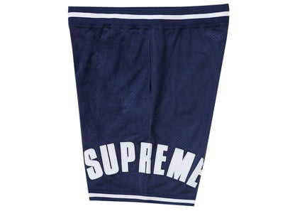 Supreme Ultrasuede Mesh Short Navy