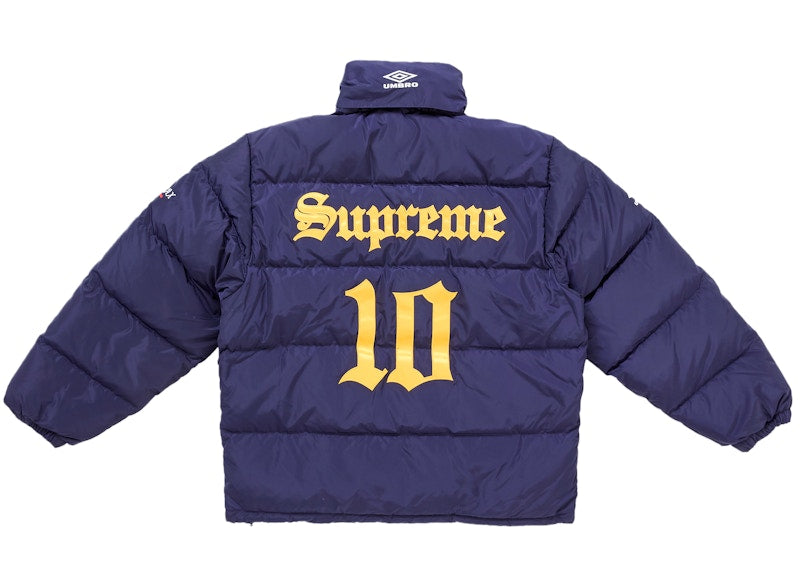 Supreme Umbro Down Puffer Jacket Navy