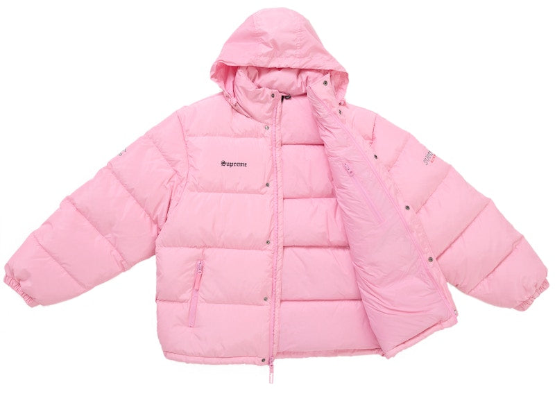 Supreme Umbro Down Puffer Jacket Pink