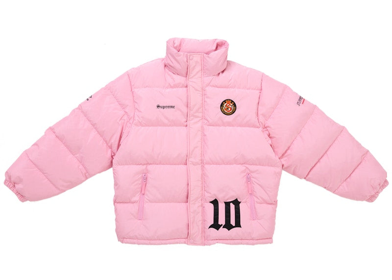 Supreme Umbro Down Puffer Jacket Pink
