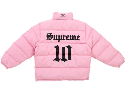 Supreme Umbro Down Puffer Jacket Pink