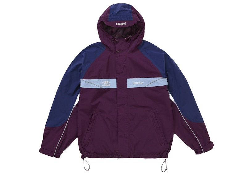 Supreme Umbro GORE-TEX Hooded Jacket Dark Purple