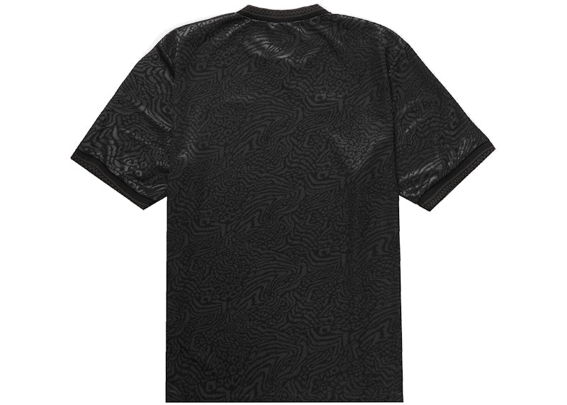 Supreme Umbro Jacquard Animal Print Soccer Jersey Black