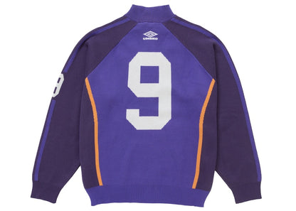 Supreme Umbro Zip Up Sweater Purple