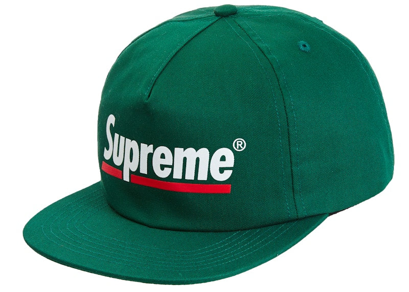 Supreme Underline 5-Panel (SS20) Green