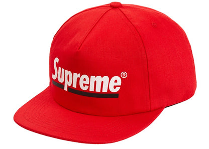 Supreme Underline 5-Panel (SS20) Red