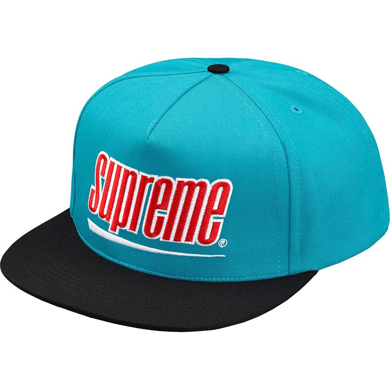 Supreme Underline 5-Panel Teal