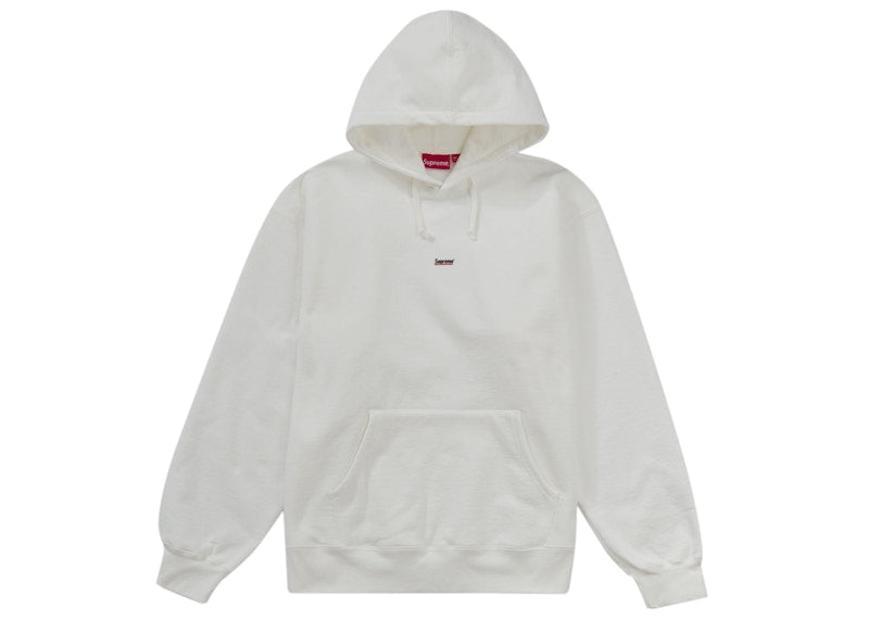 Supreme Underline Hooded Sweatshirt White