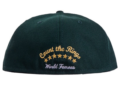 Supreme Undisputed Box Logo New Era Fitted Hat Dark Green