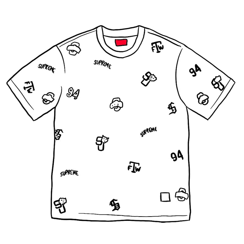 Supreme University S/S Top (SS20) White