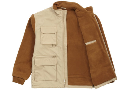 Supreme Upland Fleece Jacket Light Brown