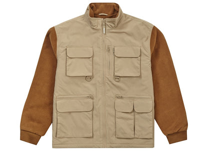 Supreme Upland Fleece Jacket Light Brown
