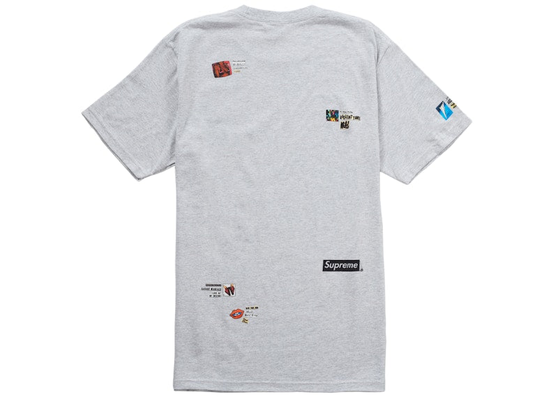 Supreme Upset Tee Ash Grey