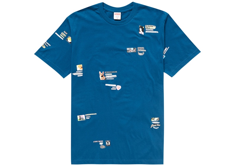 Supreme Upset Tee Indigo