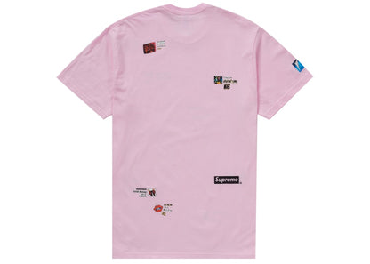 Supreme Upset Tee Light Pink