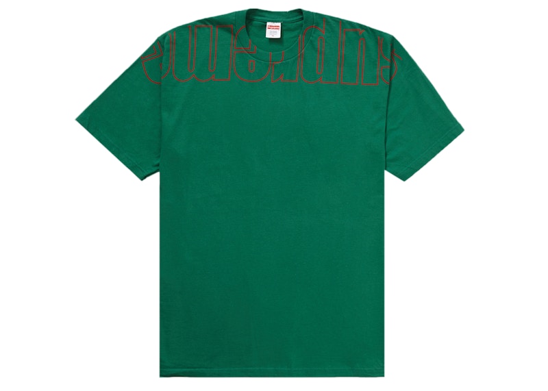 Supreme Upside Down Tee Light Pine