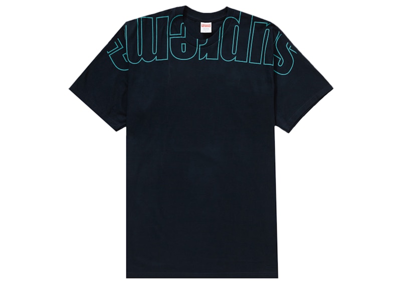 Supreme Upside Down Tee Navy