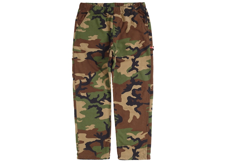 Supreme Utility Pocket Sweatpant Woodland Camo
