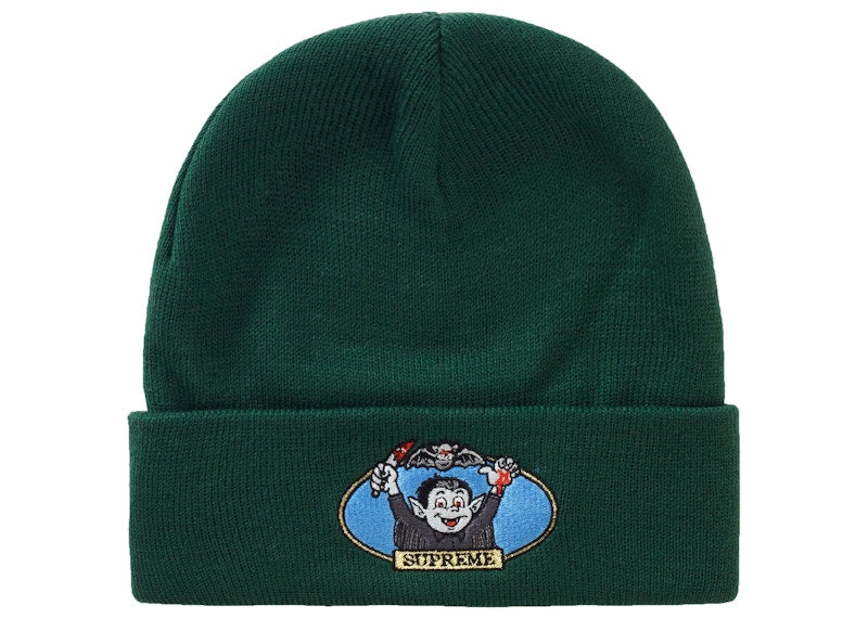 Supreme Vampire Boy Beanie Dark Green