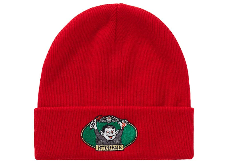 Supreme Vampire Boy Beanie Red