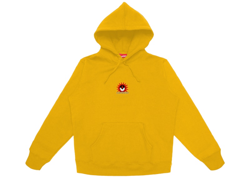Supreme Vampire Hooded Sweatshirt Mustard