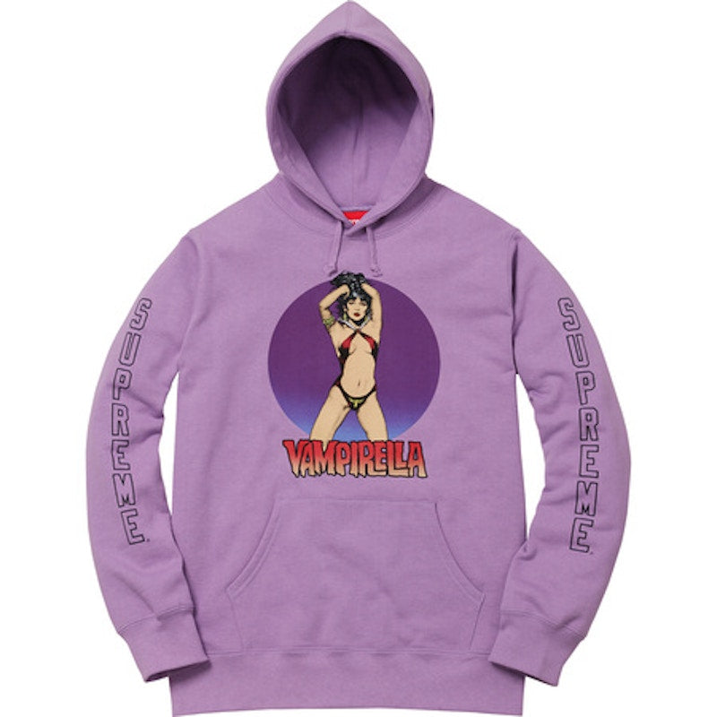 Supreme Vampirella Hooded Sweatshirt Dusty Lavender