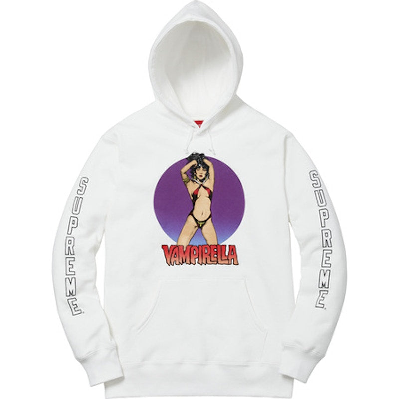 Supreme Vampirella Hooded Sweatshirt White
