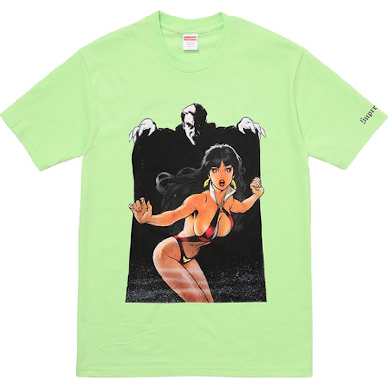 Supreme Vampirella Tee Light Green