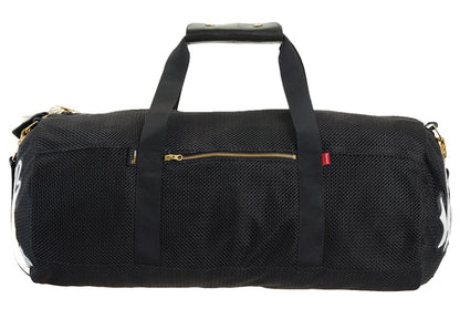 Supreme Vanson Leathers Cordura Mesh Duffle Bag Black