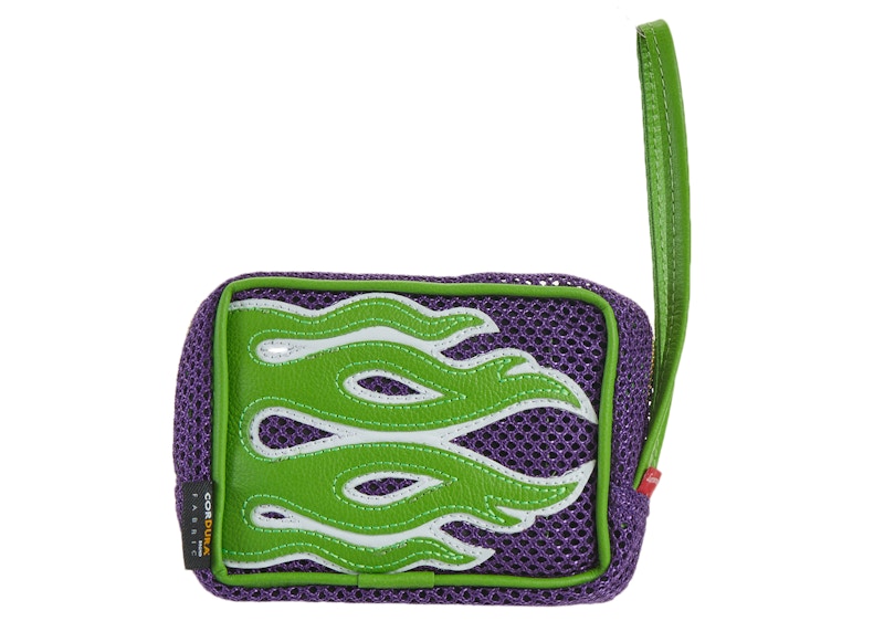 Supreme Vanson Leathers Cordura Mesh Wrist Bag Purple