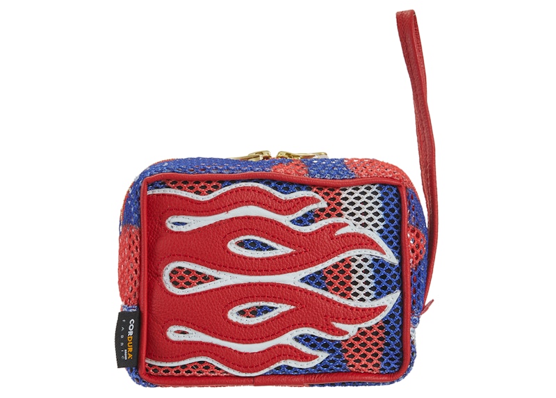 Supreme Vanson Leathers Cordura Mesh Wrist Bag Red Camo