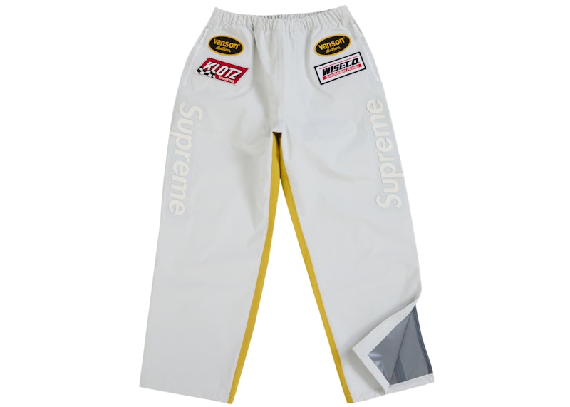 Supreme Vanson Leathers GORE-TEX Pant White