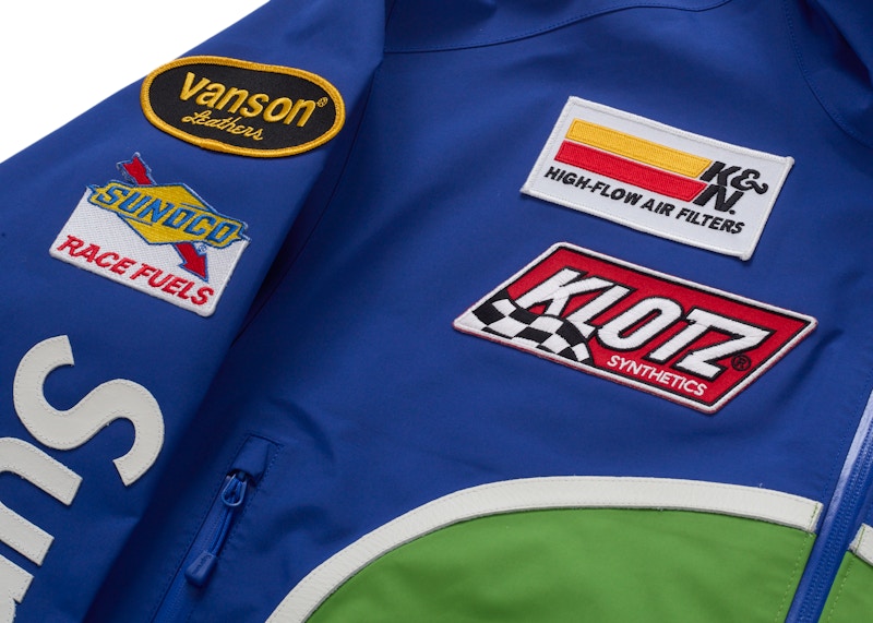 Supreme Vanson Leathers GORE-TEX Shell Jacket Royal