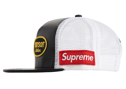 Supreme Vanson Leathers Mesh Back 5-Panel Black