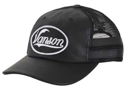Supreme Vanson Leathers Mesh Back 6-Panel Black